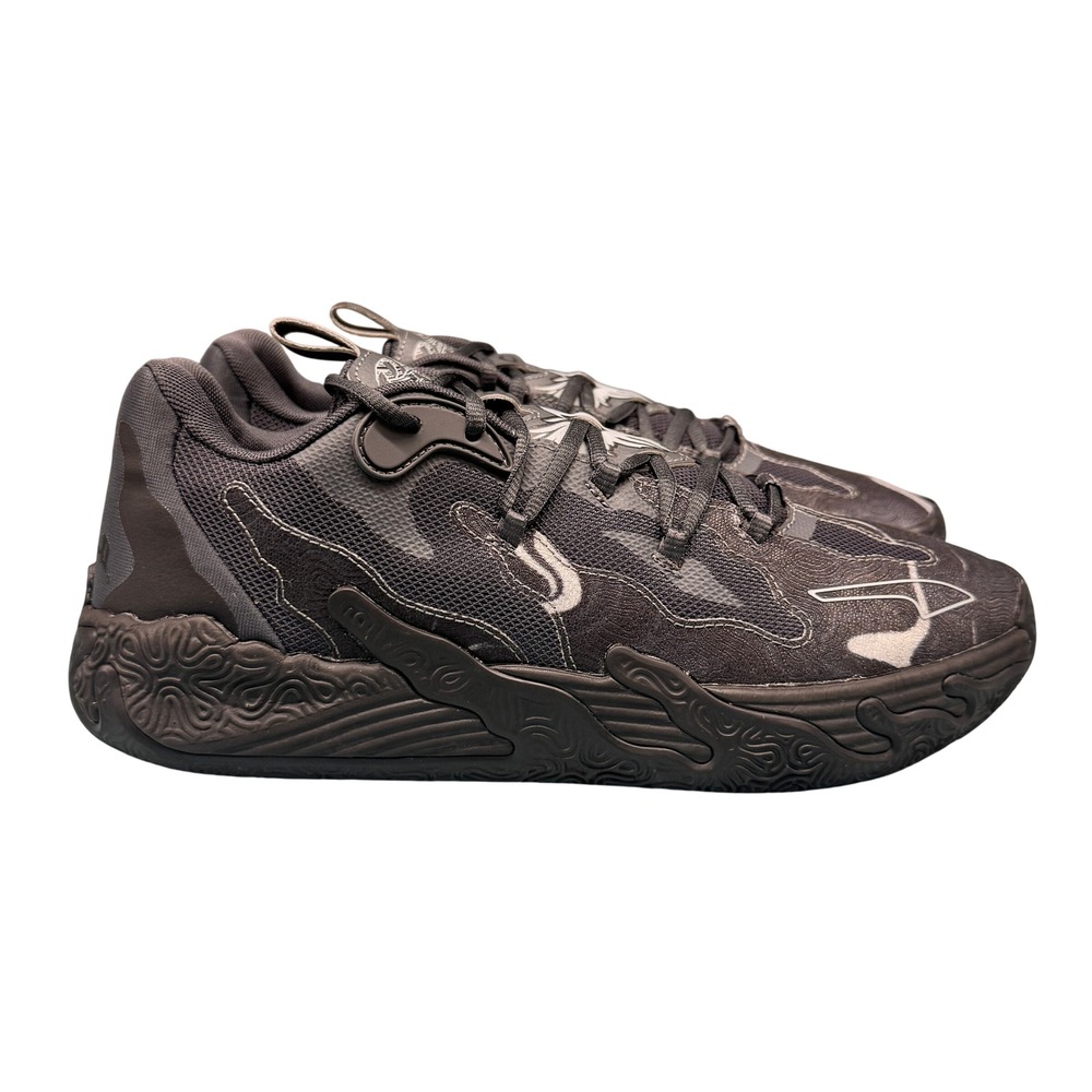 Size 10 - Puma MB.01 Lo Night Fantasy Black Grey LaMelo Ball 376941-01